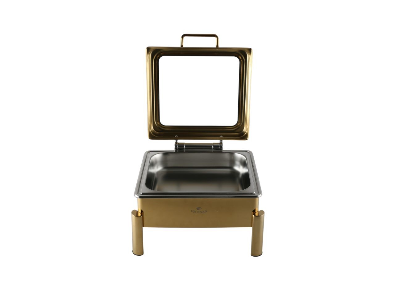 LALU Hidraulic Chafing Dish 6.0L Gold VCF014-G